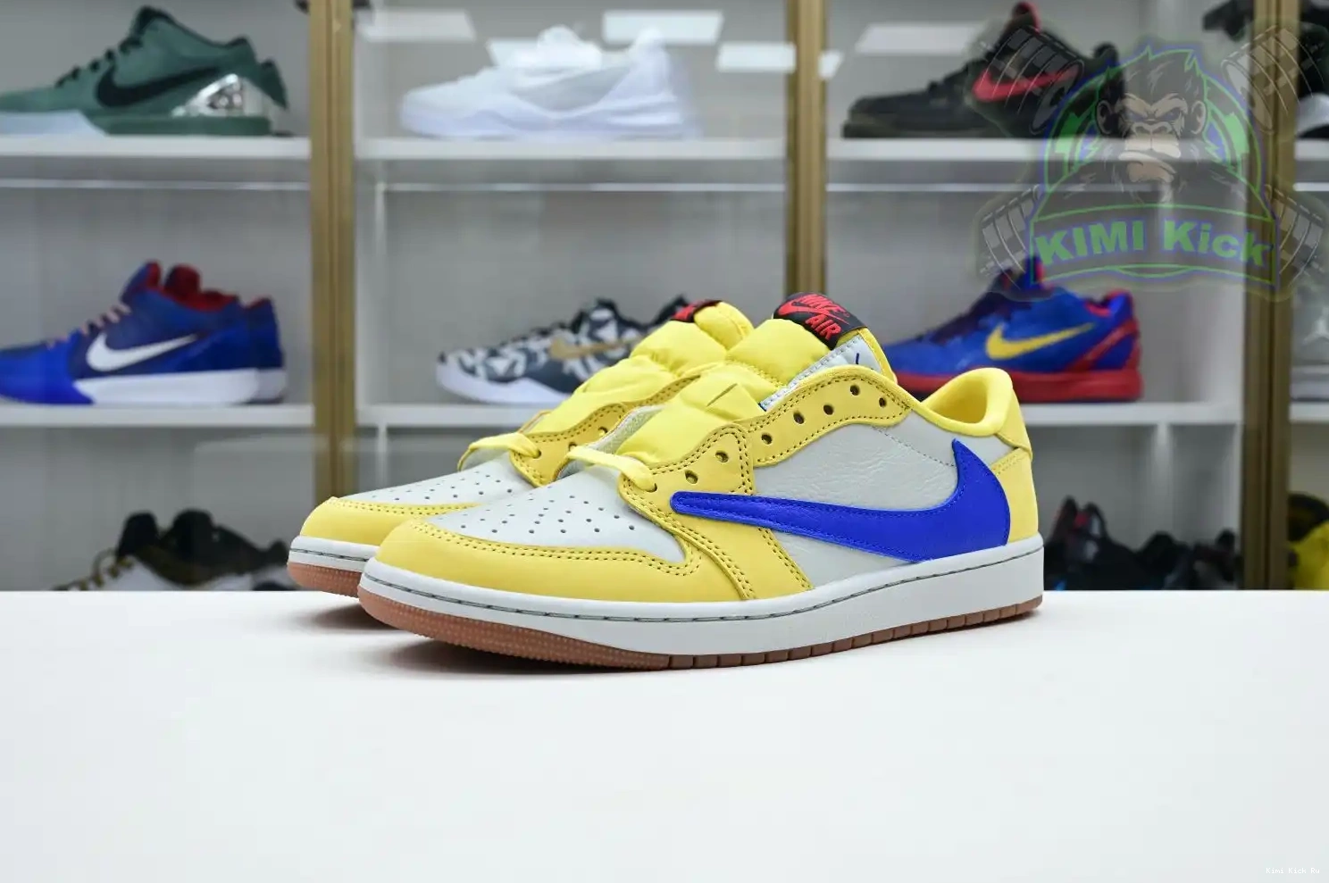 Canary 1Low Travis x Kimikick Scott Jordan Jordan Air 0717